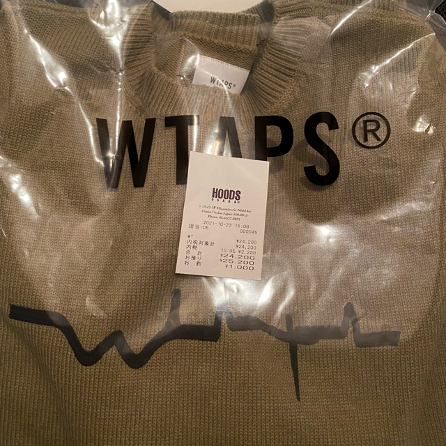 W)taps(ダブルタップス)のWtaps VIBES / SWEATER / ACRYLIC ブラウン/L メンズのトップス(ニット/セーター)の商品写真