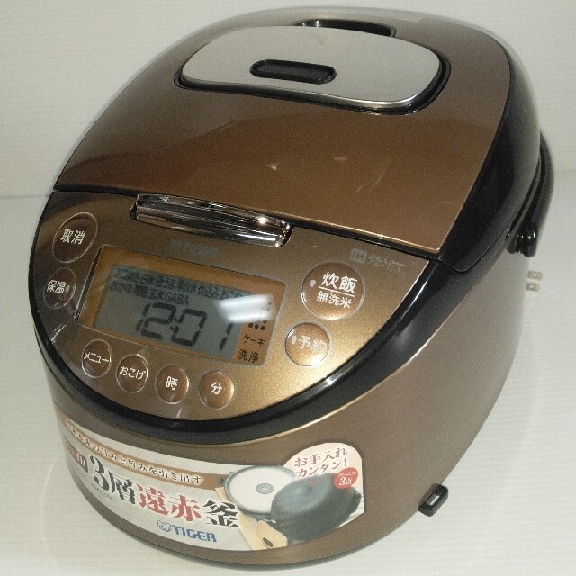 【未使用】タイガー IH炊飯ジャー ダークブラウン JKT-M100 送料無料 炊飯器