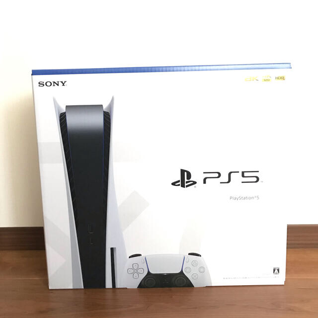 SONY(ソニー)のPS5本体 新品未開封プレイステーション5 ディスクドライブ搭載型 エンタメ/ホビーのゲームソフト/ゲーム機本体(家庭用ゲーム機本体)の商品写真