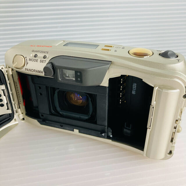 OLYMPUS(オリンパス)の【美品】OLYMPUS μ ［ミュー］zoom 140 deluxe スマホ/家電/カメラのカメラ(フィルムカメラ)の商品写真