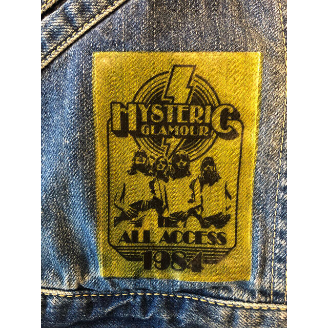 HYSTERIC GLAMOUR(ヒステリックグラマー)の値下げ❗️HYSTERIC GLAMOURヒステリックグラマー　デニムジャケット メンズのジャケット/アウター(Gジャン/デニムジャケット)の商品写真