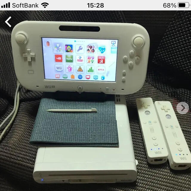 エンタメ/ホビーWii U 本体32GB  スプラトゥーン 内蔵　404.607