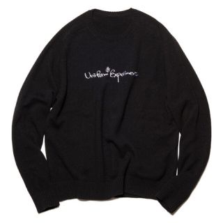 ユニフォームエクスペリメント(uniform experiment)のEMBROIDERY CREW NECK(ニット/セーター)