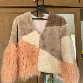 ダブルクローゼット(w closet)のw closet ファーコート(毛皮/ファーコート)