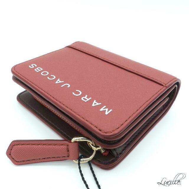 MARC JACOBS(マークジェイコブス)の❤︎新品/即発❤︎マークジェイコブス 二つ折り財布 SANTA FE RED レディースのファッション小物(財布)の商品写真