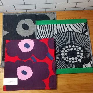 マリメッコ(marimekko)の新品マリメッコ　タオルハンカチ3枚セット(ハンカチ)