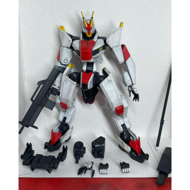 BANDAI - HG メイレス ケンブ プラモデル 完成品 境界戦機 全塗装の