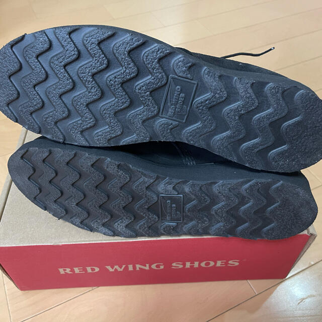 REDWING(レッドウィング)の新品未使用　レア　レッドウイング　別注ブラックスエードブーツ メンズの靴/シューズ(ブーツ)の商品写真