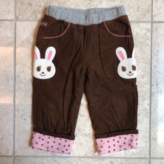 ミキハウス(mikihouse)の新品♡ミキハウス♡うさこ パンツ 90(パンツ/スパッツ)