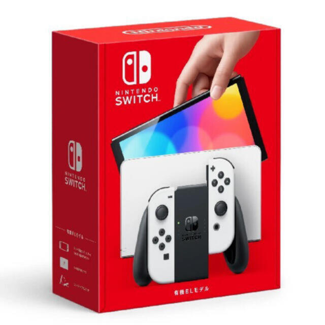 Nintendo Switch(ニンテンドースイッチ)の任天堂　Switch有機EL ホワイト エンタメ/ホビーのゲームソフト/ゲーム機本体(家庭用ゲーム機本体)の商品写真