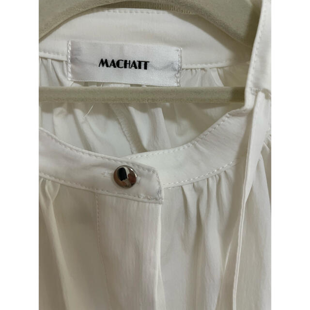 machatt リボンタックワンピース