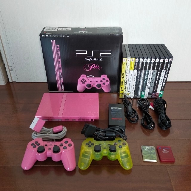 激レア美品 PS2 SCPH-77000PK ピンク 直ぐに遊べるセット - www