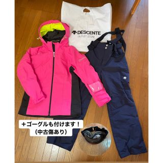 デサント(DESCENTE)の【DESCENTE】スノーボードウェア（上下セット）(ウエア/装備)