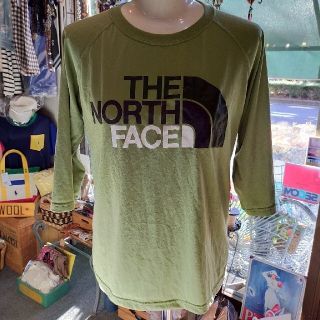 ザノースフェイス(THE NORTH FACE)のTHENORTHFACE 七分Tシャツ　L 美品(Tシャツ(長袖/七分))