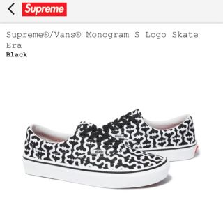 シュプリーム(Supreme)のsupreme/Vans Monogram S Logo Skate Era(スニーカー)