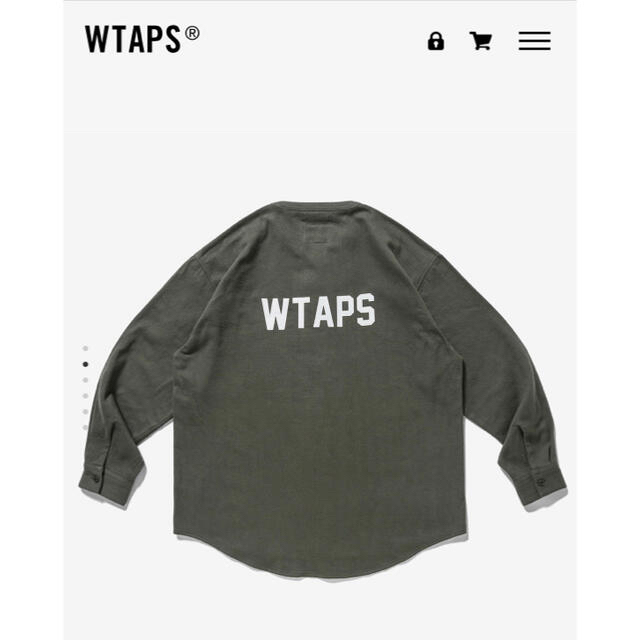 W)taps(ダブルタップス)の21FW WTAPS LEAGUE OLIVE DRAB Lサイズ メンズのトップス(シャツ)の商品写真