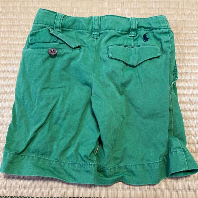 POLO RALPH LAUREN(ポロラルフローレン)の半ズボン　100 緑　ポロ　polo キッズ/ベビー/マタニティのキッズ服男の子用(90cm~)(パンツ/スパッツ)の商品写真