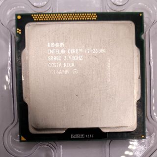 最終値引 intel core i7 2600K 3.4GHz LGA1155(PCパーツ)