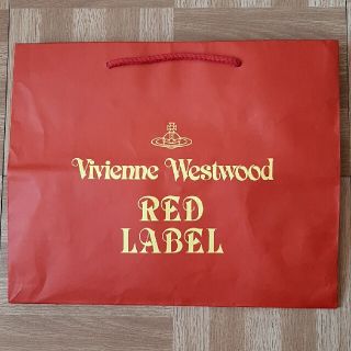 ヴィヴィアンウエストウッド(Vivienne Westwood)のVivienne westwood RED LABEL ショップ 紙袋(ショップ袋)