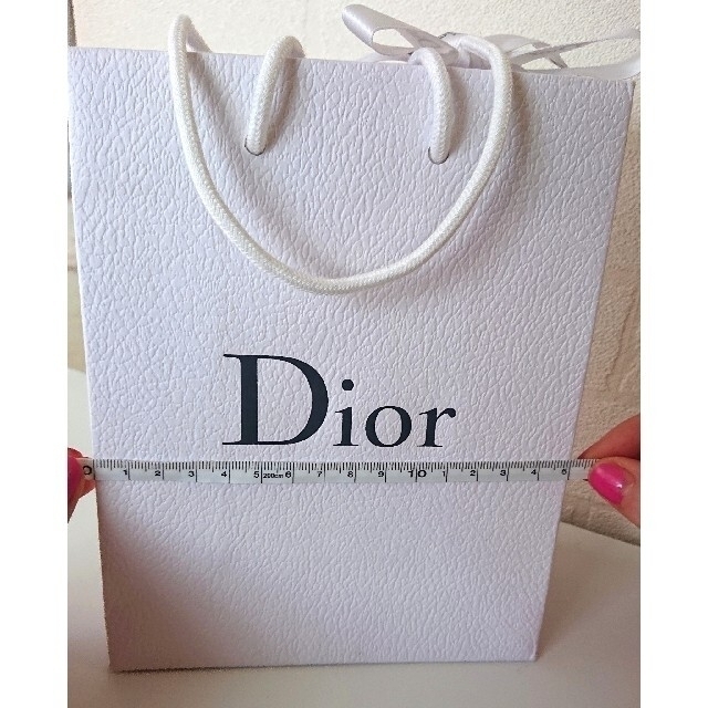 Christian Dior(クリスチャンディオール)の【美品】ディオール♡Dior ショッパー♡ショップ袋セット レディースのバッグ(ショップ袋)の商品写真