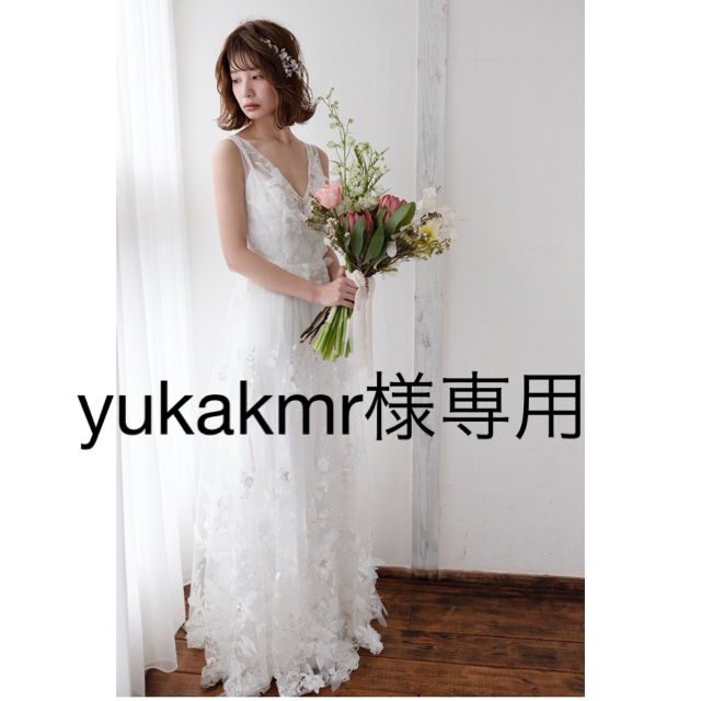 結婚式confetti dress  Aラインドレス