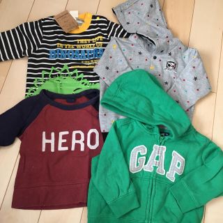 ギャップ(GAP)の80サイズ 長袖トレーナー パーカーセット(トレーナー)