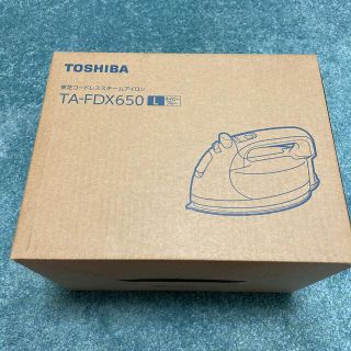 東芝 コードレススチームアイロン ネイビーブルー TA-FDX650 L(1台)(アイロン)