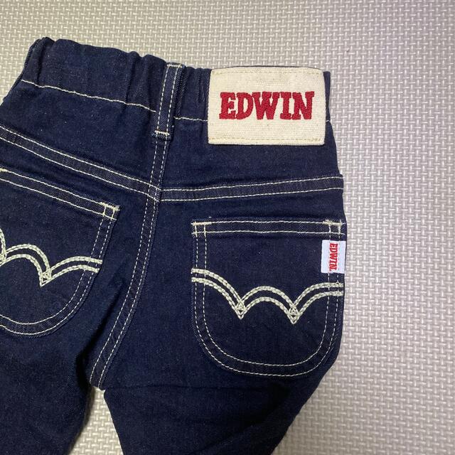 EDWIN(エドウィン)のEDWIN ジーンズ　90 キッズ/ベビー/マタニティのキッズ服男の子用(90cm~)(パンツ/スパッツ)の商品写真