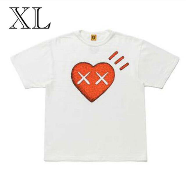 HUMAN MADE T-SHIRT KAWS #6 白 ヒューマンメイド　XL