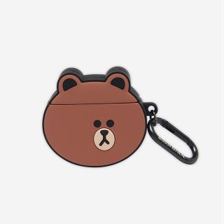 メゾンキツネ(MAISON KITSUNE')の【新品】メゾンキツネ×ラインフレンズ BROWN AirPodsケース(その他)