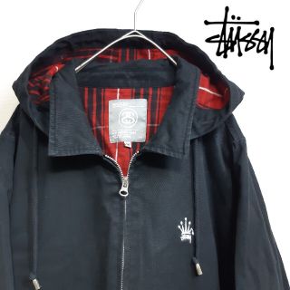 ステューシー(STUSSY)のSTUSSY SSリンクロゴ シャネルロゴ クラウン ワンポイントロゴ ブルゾン(ブルゾン)