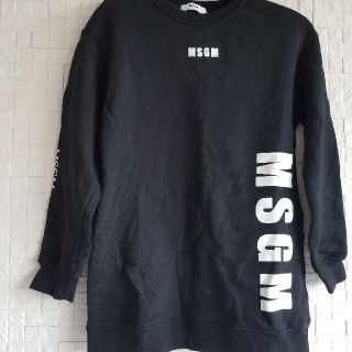 エムエスジイエム(MSGM)のmsgmキッズ　トレーナー素材ワンピース(ワンピース)