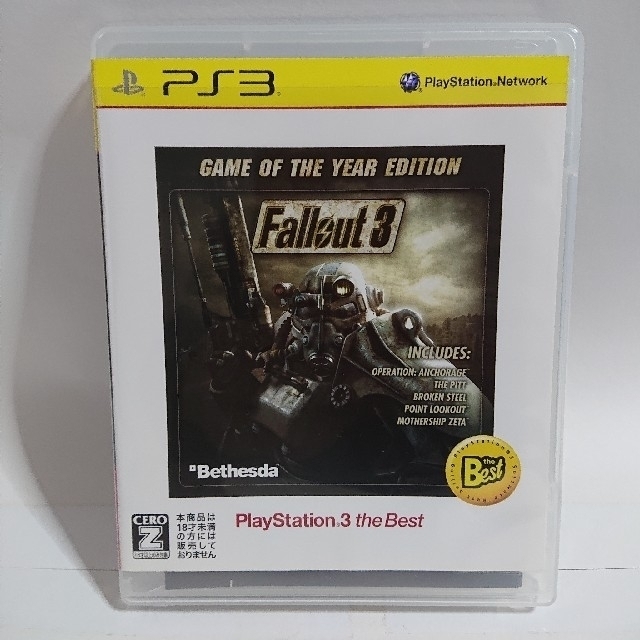 PlayStation3(プレイステーション3)のフォールアウト 3：Game of the Year Edition エンタメ/ホビーのゲームソフト/ゲーム機本体(家庭用ゲームソフト)の商品写真