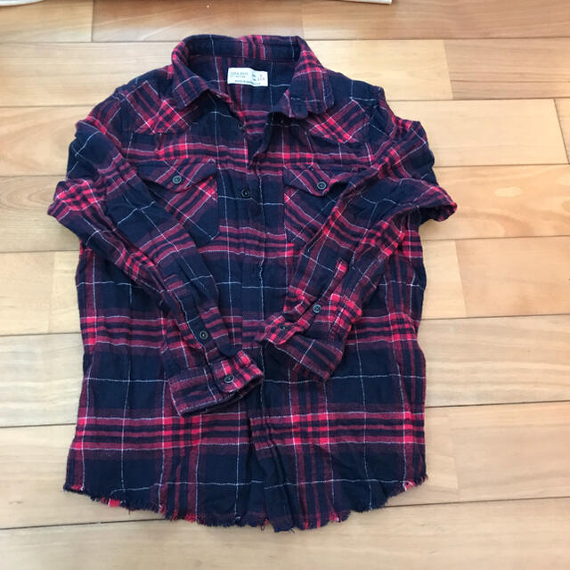 ZARA KIDS(ザラキッズ)のZARAシャツ キッズ/ベビー/マタニティのキッズ服男の子用(90cm~)(ブラウス)の商品写真