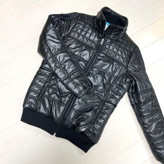 アディダス(adidas)のadidas アディダス　レディース　ダウンジャケット　中綿　ブラック　★美品(ダウンジャケット)