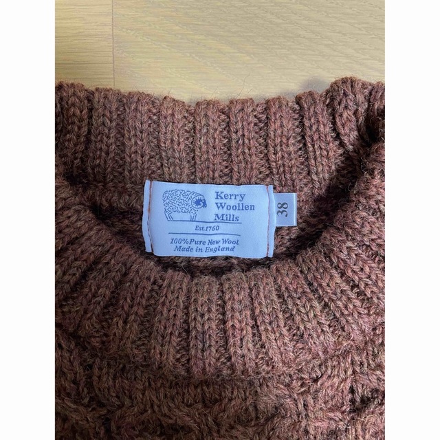 ケリーウーレンミルズ　ケーブルニットセーター メンズのトップス(ニット/セーター)の商品写真