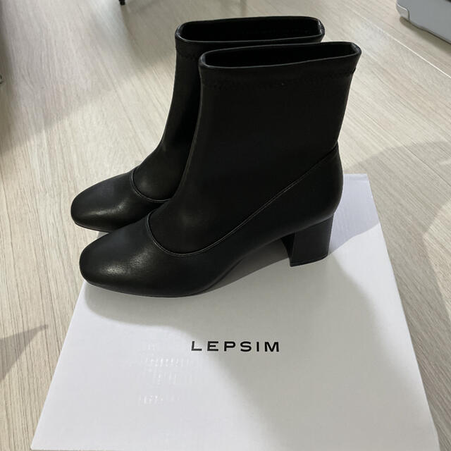 新品　LEPSIM ショートブーツ　ブーツ