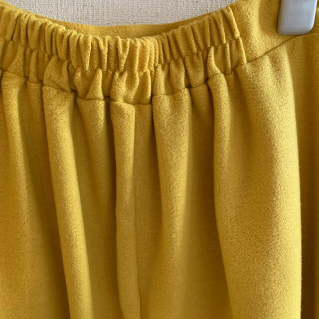 黄色スカート未使用 レディースのスカート(ロングスカート)の商品写真