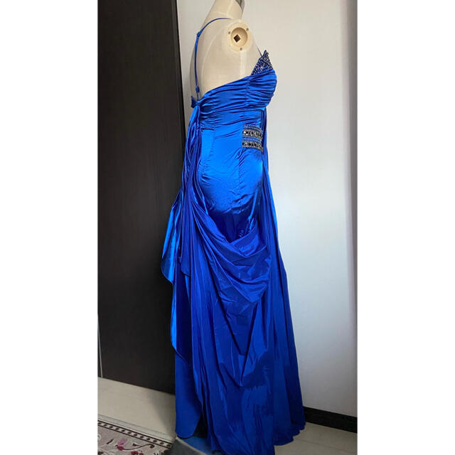 新品♥coniefox パーティーロングドレス ブルー 2