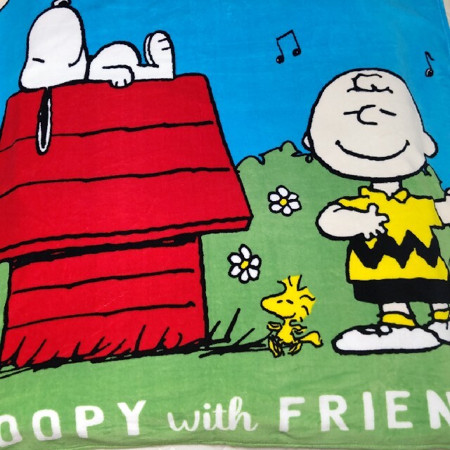 SNOOPY(スヌーピー)のスヌーピー SNOOPY 毛布/ブランケット/140x200cm キッズ/ベビー/マタニティの寝具/家具(毛布)の商品写真