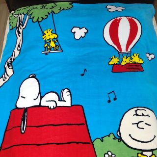 スヌーピー(SNOOPY)のスヌーピー SNOOPY 毛布/ブランケット/140x200cm(毛布)