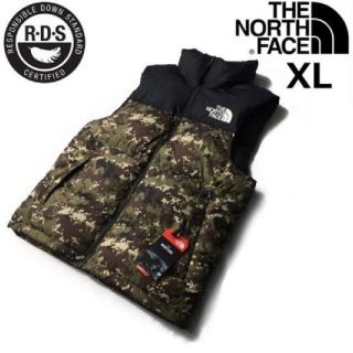 ノースフェイス(THE NORTH FACE) 迷彩 ダウンベスト(メンズ)の通販 54