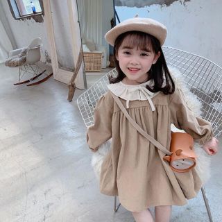 子供服＊子供用ワンピース＊女の子秋服＊韓国(ワンピース)