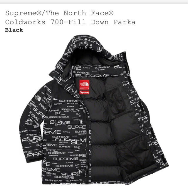 Supreme Coldworks 700-Fill Down Parka