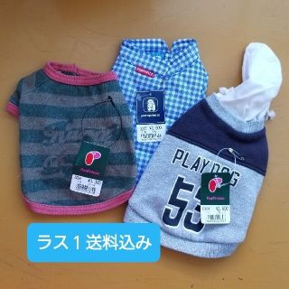 ★ポンポリース　犬服１号　３枚セット①(犬)