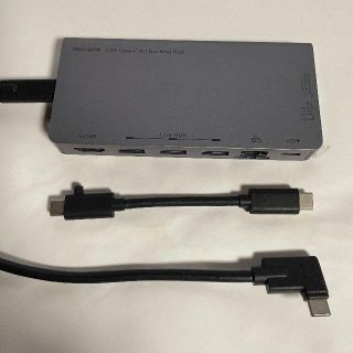 SANWA USB Type-C ドッキングハブ(PC周辺機器)