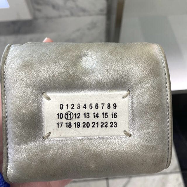 margiela マルジェラ 財布 シルバー maison martin mm6 - 財布