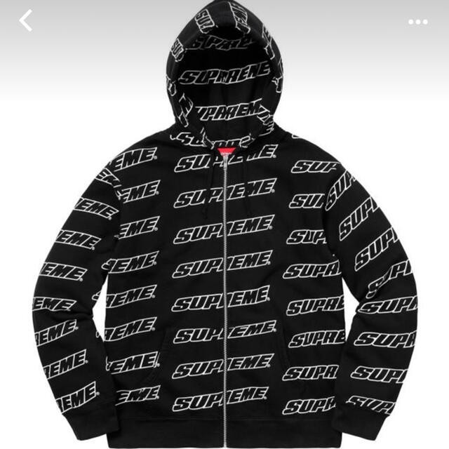 Supreme - supreme Repeat Zip Up Hooded Sweatshirt の通販 by ネッツ's shop｜シュプリーム ならラクマ