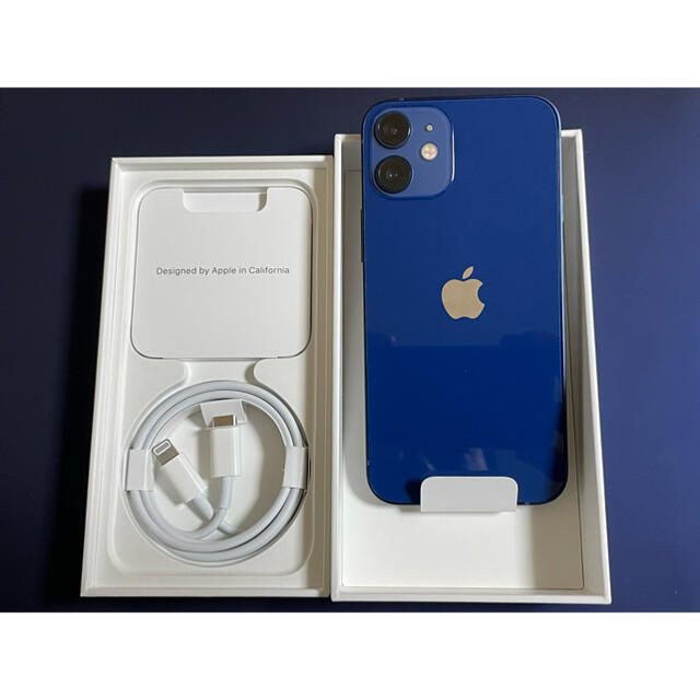 正規通販 iPhone - アップル iPhone12 mini 64GB ブルー au SIMロック