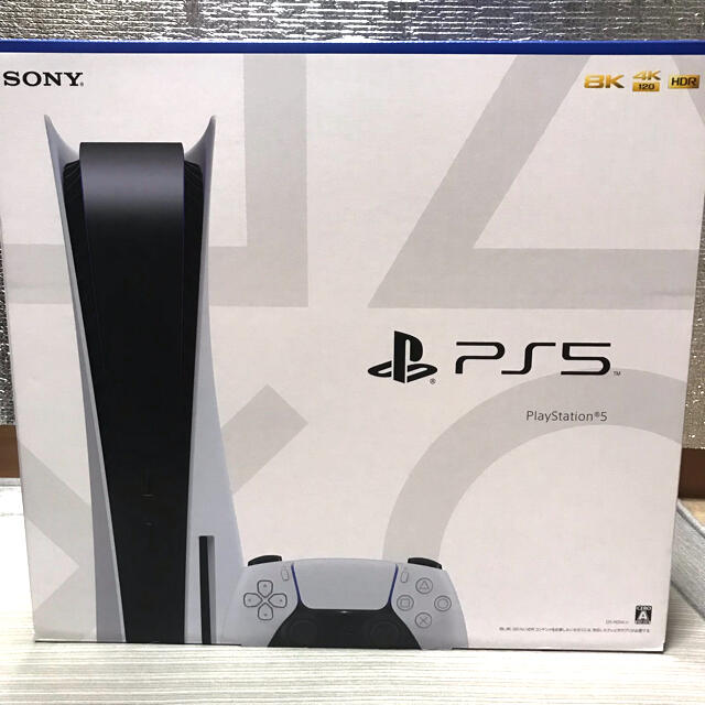 PlayStation(プレイステーション)のps5 通常版 エンタメ/ホビーのゲームソフト/ゲーム機本体(家庭用ゲーム機本体)の商品写真